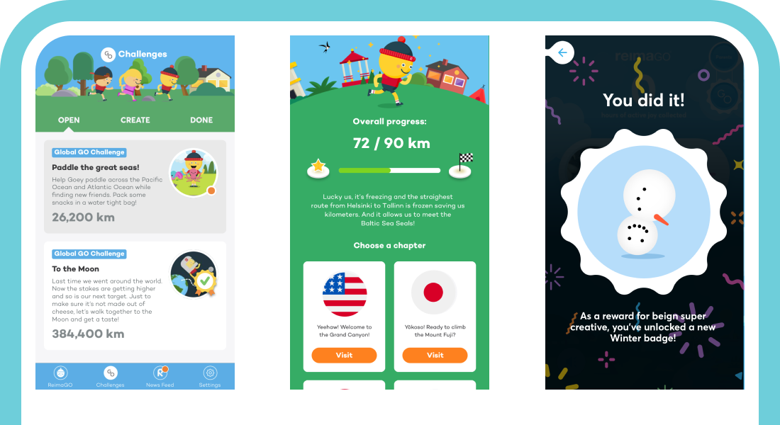Reima | Kids Clothing gamification case study showing user engagement and customer loyalty results